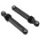2 Pcs 100N Machine Washer Front Load Black Plastic 3