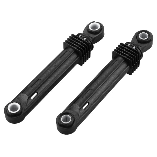 2 Pcs 100N Machine Washer Front Load Black Plastic