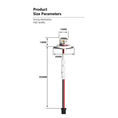 DC12-24V UVC čistič vody Pet LED dezinfekčný modul 1
