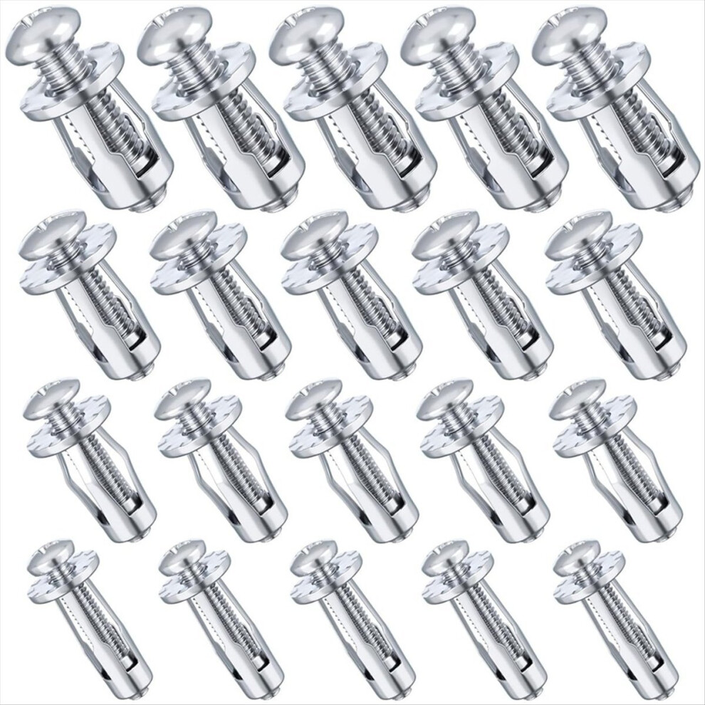 20pcs M 4 M5 M6 M8 Jack Nuts for Securing Plate Frame Container Tag-image-OPC-PHZVYF6-NEW