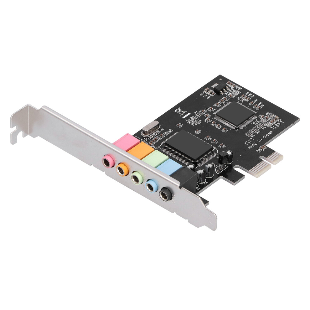 Pci-E 5.1 Sound Card Cmi8738 Chip Stereo Audio 8320539014562