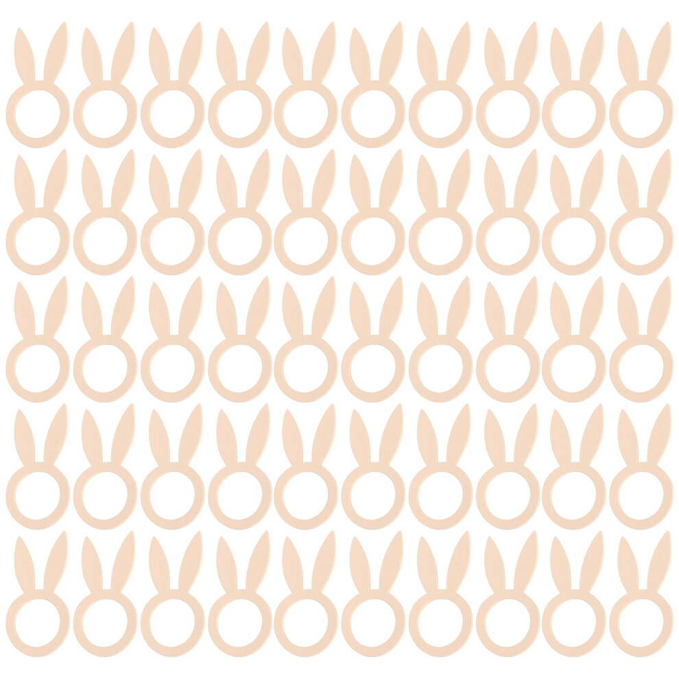 50Pcs Wooden Bunny Napkin Ring HandMade Rabbit Ear-image-OPC-PKDMCTS-NEW