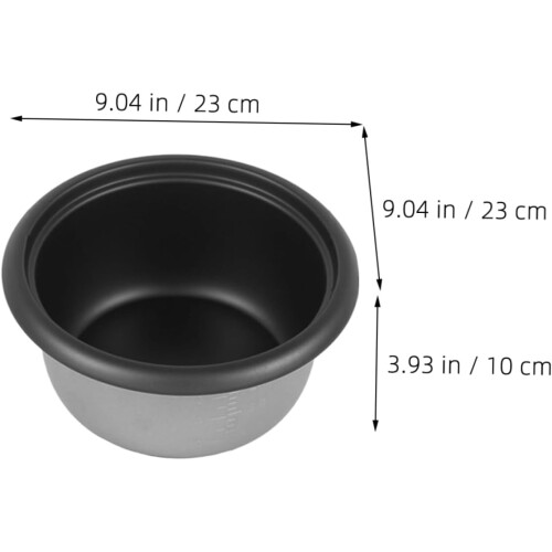 Rice Cooker Inner Pot Replacement Non-Stick 5-Cup Compatible Pot Easy to Clean Kitchen Accessory 2