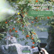 Stainless Steel Electric Water Sprayer Wand with 11L Bucket & 9.8ft Hose