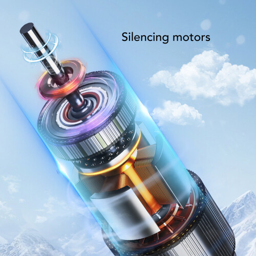 Portable Dual Head USB Fan: 3 Speeds Foldable Quiet Pocket-Sized 2