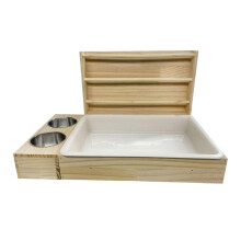 Hay Feeder for Rabbits, Bunny Food Dispenser, Small Animal Cage Accessory, Wire Frame, Easy Clean, Durable Design