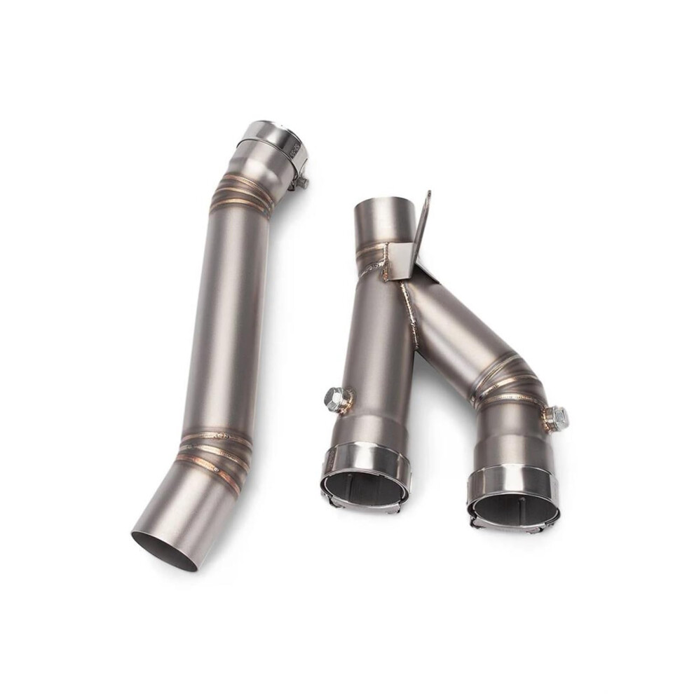 Motorcycle Exhaust Muffler Middle Link Pipe For Yamaha Mt-10 Mt10 Sp Fz-10 Fz10 R1 2022 2023 Durable Modification Parts 9084446811032