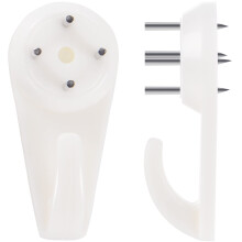 COVITKAN 50-teiliges Bilderaufhnger-Aufhngeset, robuste Haken fr Stuck/Beton/harte Wnde, ohne Bohren, unsichtbare Ngel und 25 Pfund Gewichtsbela
