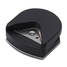4mm Card Photo Corner Rounding Tool, Black No Burr Corner Cutter for Scrapbooking and Crafts