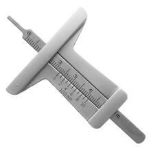 Tire Tread Depth Gauge Tool, Stainless Steel Measuring Meter for Cars, Trucks, and Motorcycles, 0-5cm Range