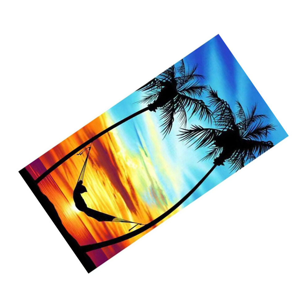 Fast Dry Microfiber Beach Towel Type 16 16x32 inch Print Bath Towel Red-image-OPC-PKDMJHK-NEW