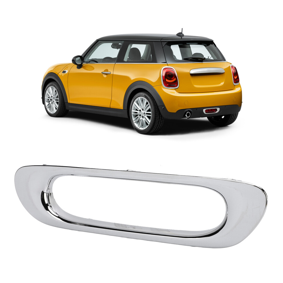 Rear Bumper Fog Cover Bezel Fit F55 F56 F57 2013-2016 Light 4611348093355
