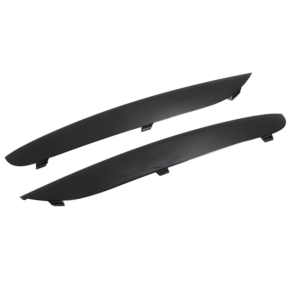 Front Bumper Grille Molding Trim Set For 7 Series F01 F02 F04 Gloss Black 4321348094190