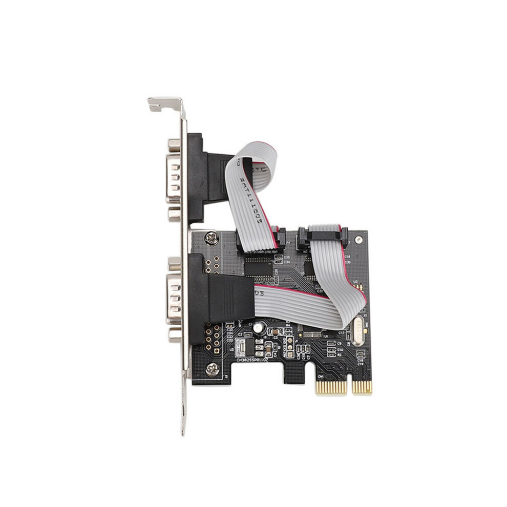 Pci-E Pci Express To Dual Serial Db9 Rs232 2 Port 8320539015583