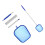 Pool Cleaning Net with Pole, 5 Sections, Metal & Mesh for Pool Maintenance 6
