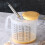 Plastic Ounce Measuring Cups and Mixing Pitcher for Baking with Guard 3