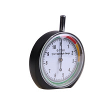 Tire Gauge Tread Depth Gauge with Metal Probe Calibration for Cars Compact Tire Depth Measuring Instrument