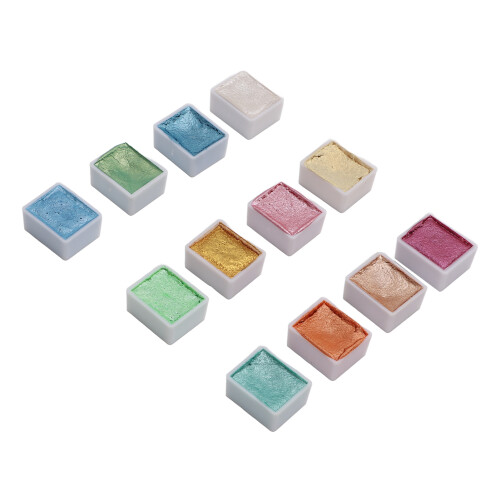 Glitter Watercolor Paint Solid Packing Metal 2