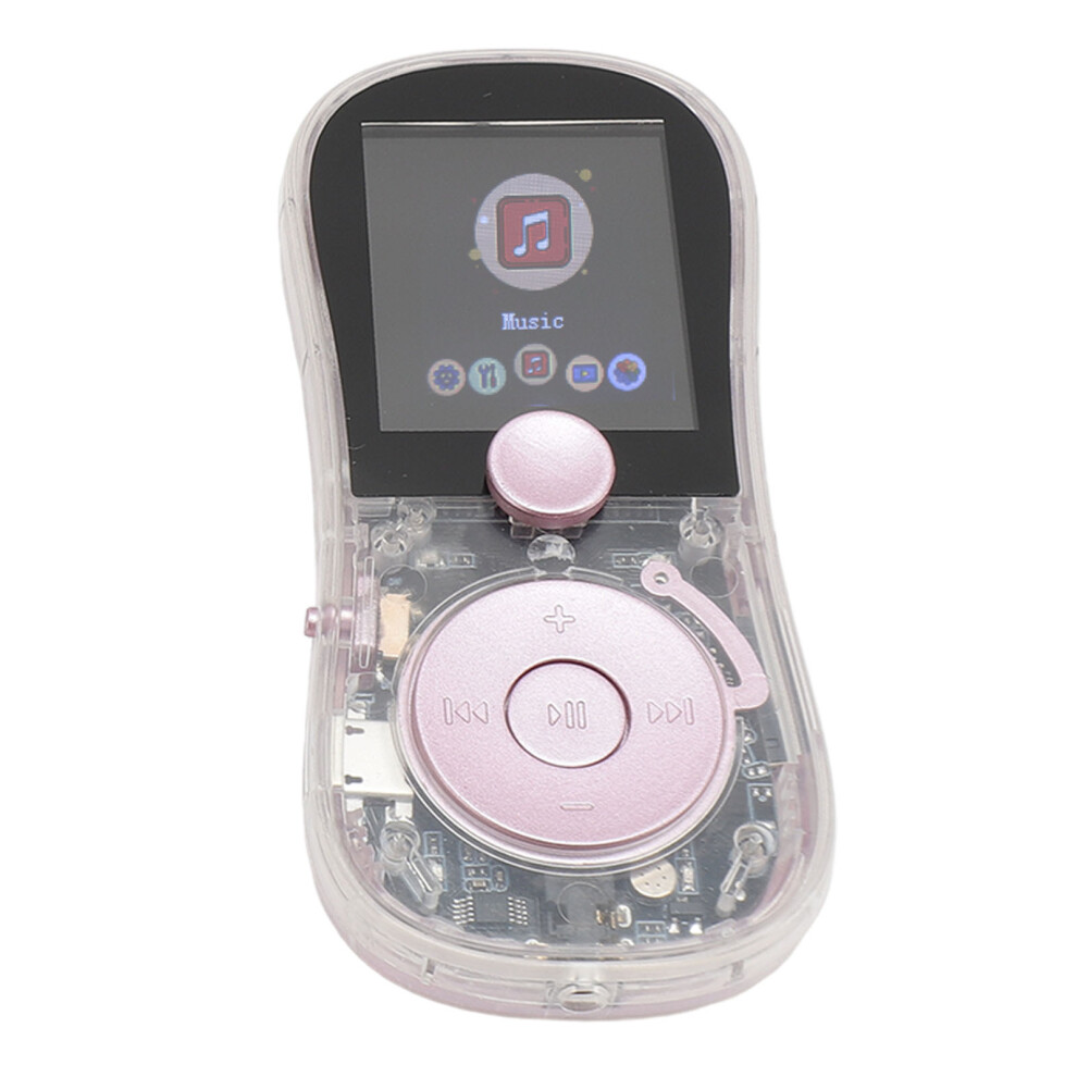 1.77" Lcd Mp3 Mp4 Player With Speaker, Radio & Gyroscope Pink 8781348109953