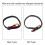 90CM Outdoor Climbing Tree Rescue Wire Lanyard 11