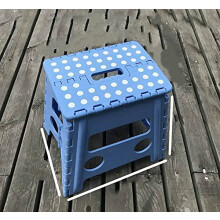Super Sturdy Foldable Footstool 11 Inches High Supports 300 Pounds Lightweight Durable Safe for Adults and Children