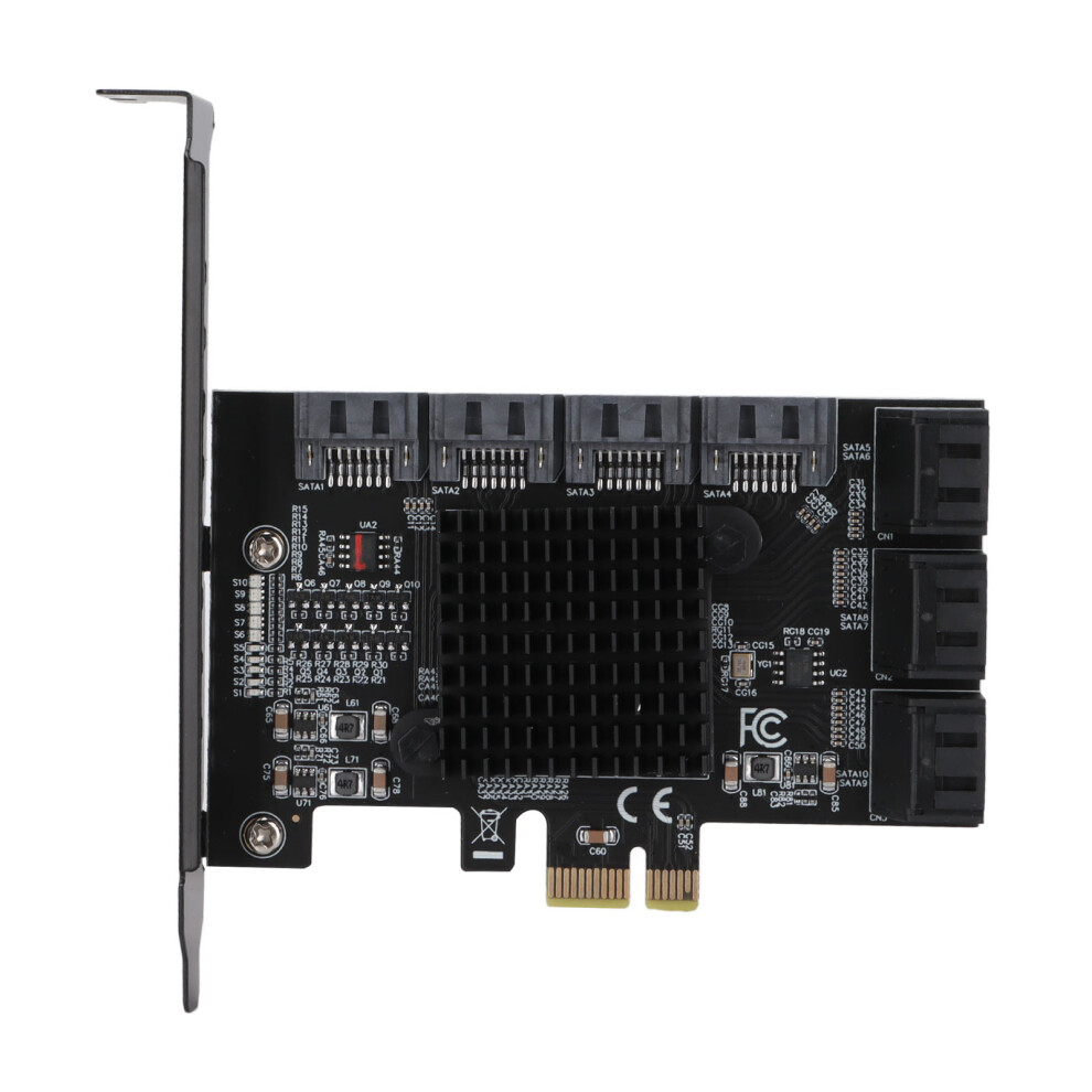Sata Pci E Card Ide/Ahci Mode Asm Chip 7 Pin 8320539017884