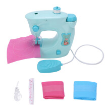 Kids Mini Sewing Machine Toy Kit Portable Children