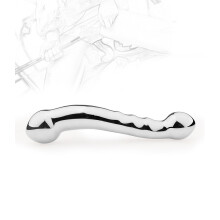 Stainless Steel Double Head Anal Dildo for Couples, Prostate Stimulator, Metal Butt Plug, Beginner-Friendly Design