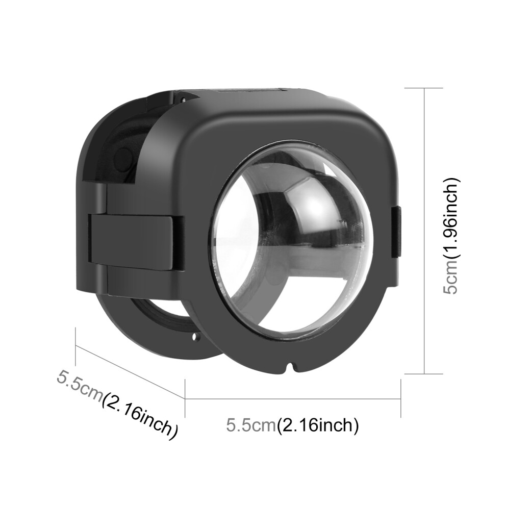 Puluz Pu975 Lens Protector – Fits Panorama Camera For Insta360 X4 Clear View 4291348138500