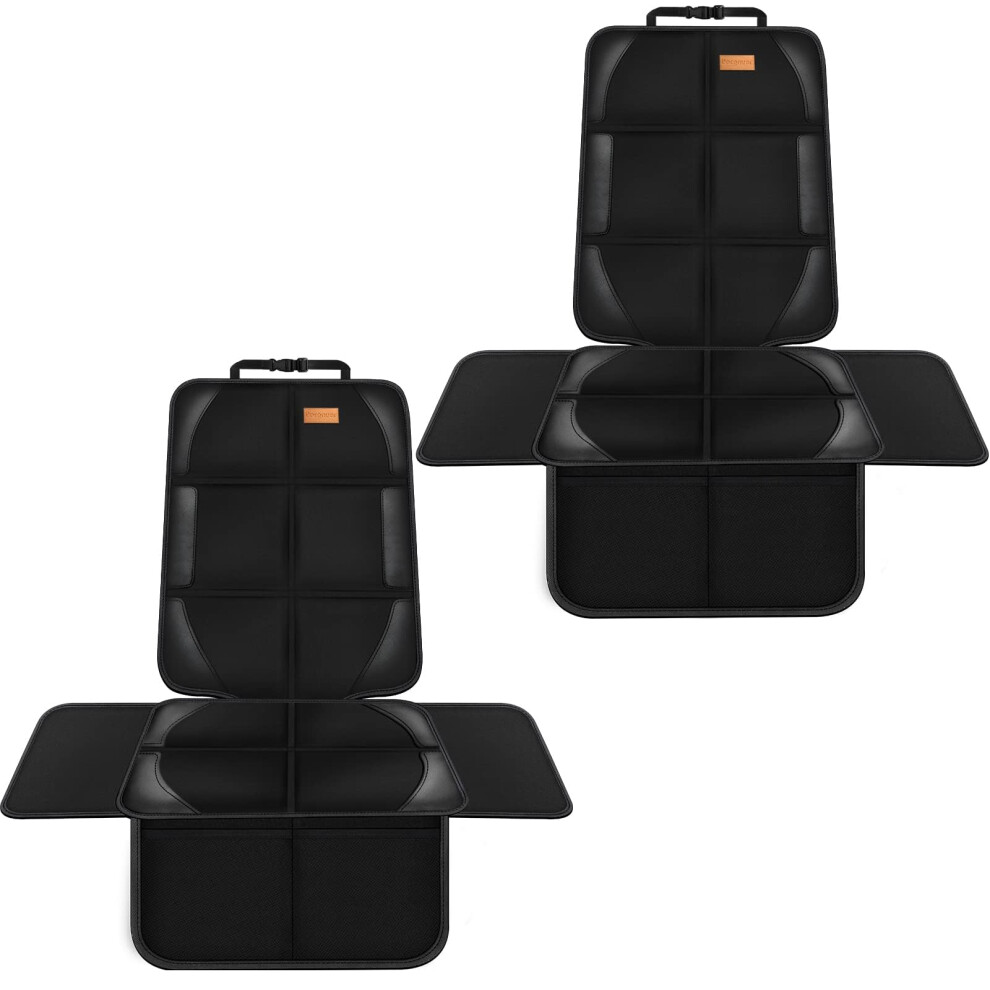 Car Seat Protector for Seat Leon XCELLENCE 2020 Onwards, Non-Slip 600D Oxford Fabric, Easy Clean Child Seat Pad, 2 Pack