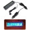 3 in 1 Thermometer Voltmeter Clock for Car Auto-Black 4