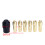 7Pcs Brass Collet 1.0/1.6/2.0/2.4/3.0/3.2 + Check-Gold Other 2