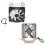 CPU Fan Direct Contact Technology RGB Lighting Low 10