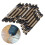 10Pcs 5mm HSS Double Ended Spiral Torsion Drill Tools Drill Set 6