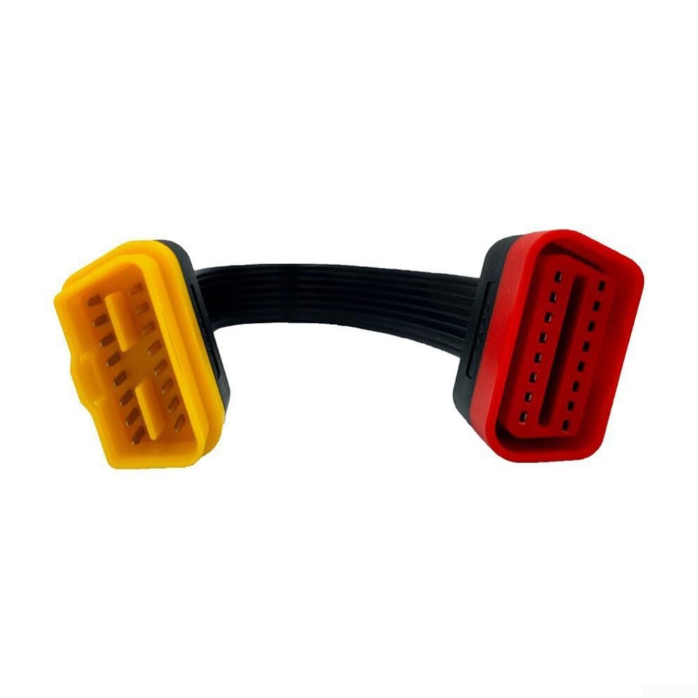Automotive Diagnostic Cable 16-Pin Obdii Extension Connector For Car Diagnostics Black 9084446812855