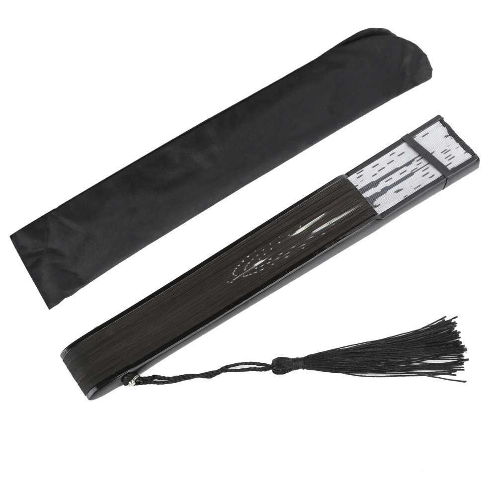 Cat Folding Fan Painted Inkjet Japanese Style-image-OPC-PKDMZ7N-NEW