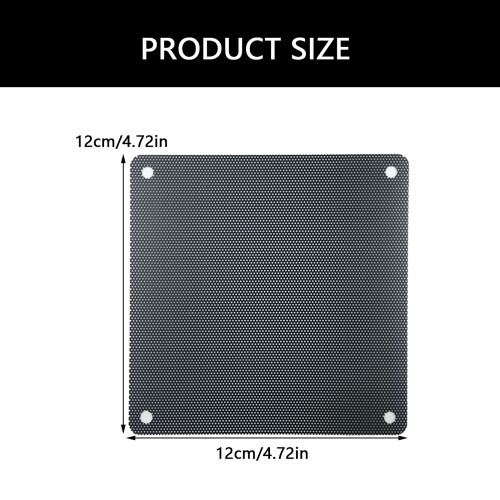 12x12cm Reusable Computer Case Dust Filter Dust Protections 2