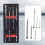 6Pcs Breaker Bar Rotating Square Head Heavy Duty Multifunctional 4