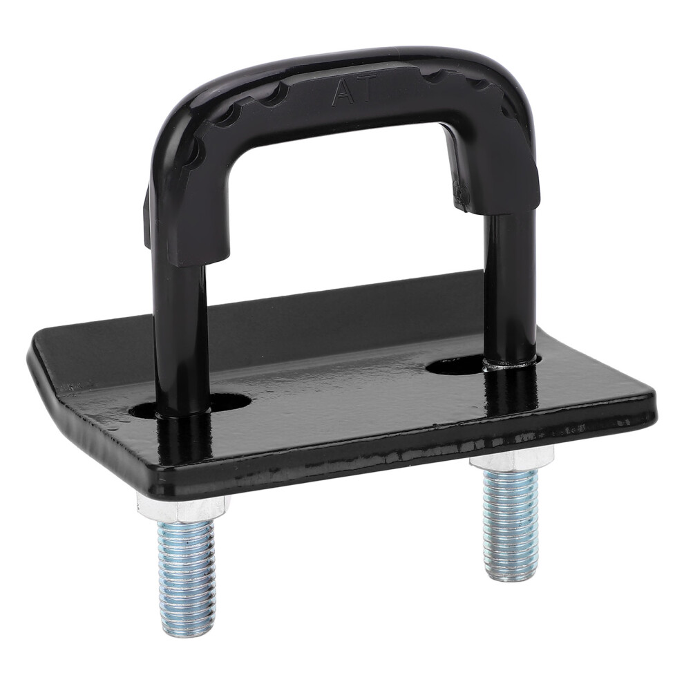 Heavy Duty Carbon Steel Trailer Hitch Anti Rattle Clamp For 1.25In/2In Hitches Black 5031348153313