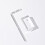 Multi Size Acrylic Earring Display Stands Adornment Holder for 5