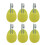 Pack of 6 Easter Eggs Utensils Holders Handmade Fabric Cutlery 1