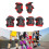 6Pcs / Set Roller Skating Protective Gear 12