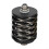 Spring Suspension Rear Shock for Brompton and 3Sixty Folding Bicycles - Grey, Durable Material, Compatible Design 1