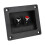 2 pezzi coppe terminali per cassa acustica, nero ABS 7