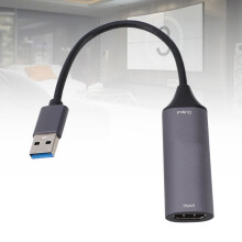 4K HD Video Capture Card USB 3.0 für OBS, 15 m Unterstützung, Aluminiumlegierung