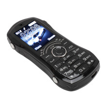 Téléphone à gros boutons de 1,8 pouces 2400 mAh noir 108,5x50x22 mm
