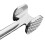 Aluminum Alloy Kitchen Meat Tenderizer Hammer 19cm Silver 9