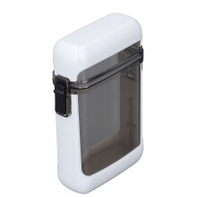 Wasserdichter Ausweishalter Pocket Box 10 cm Weiß