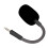 Mic Replacement for Barracuda X Wireless Gaming Headset 3.5mm Detachable Microphone Black 1