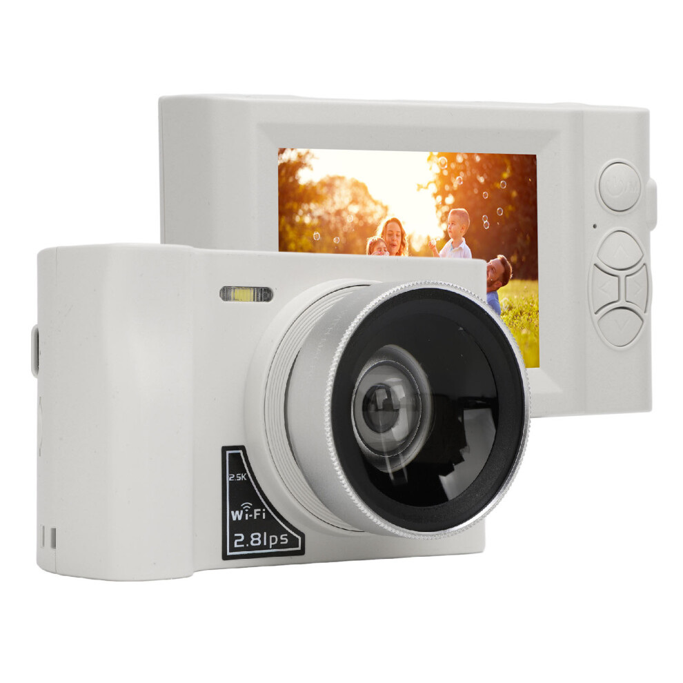 2.5K 24Mp Digital Camera With 16X Zoom, 2.88" Screen White 6901348181045